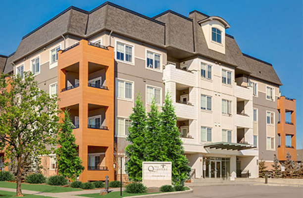 Photo of a multi-family construction project - The Quarters Building